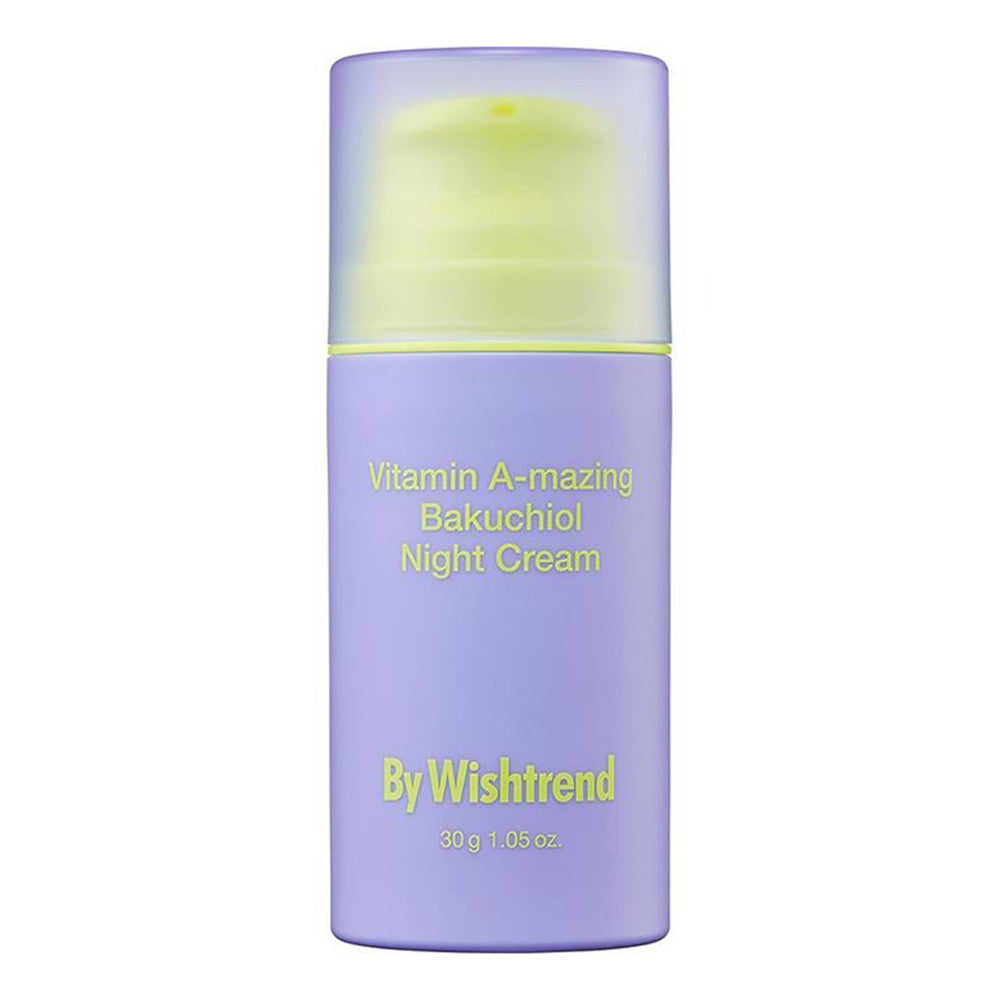 By Wishtrend Vitamin A-mazing Bakuchiol Night Skin Cream 1.05Oz (30g)